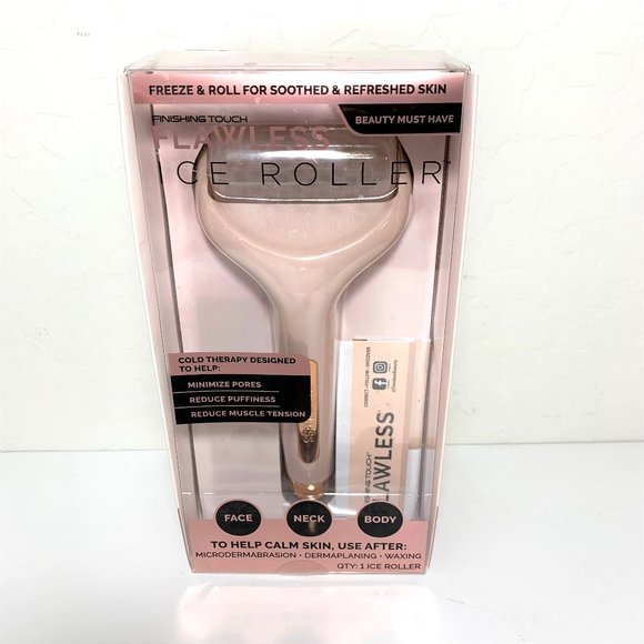 Finishing Touch Flawless Ice Facial Roller Large Size for Face & Body NEW - Picture 3 of 4